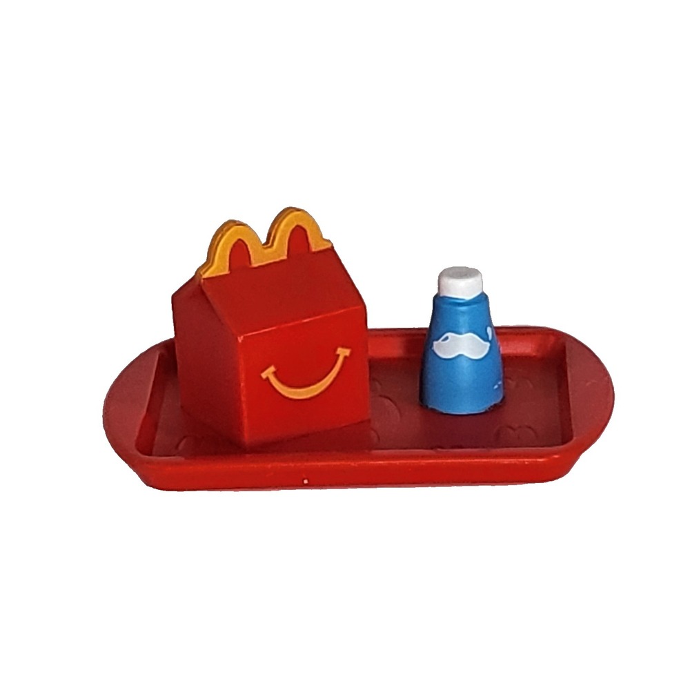 Lil McDonalds Happy Meal Toy Mini Happy Meal Tray Milk 2025 Dollhouse Food